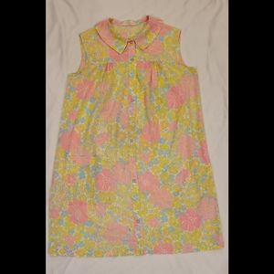 1960s Koffee Kasual by Sears Floral Housedress